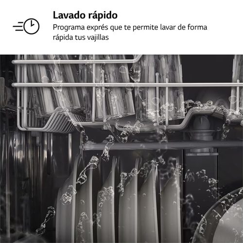 LAVAVAJILLAS LG DF030FW INDEP BLAN 60CM E