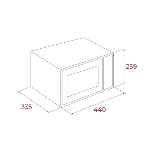 MICROONDAS TEKA MWFS20G NEG IND 20L GRIL 112280007