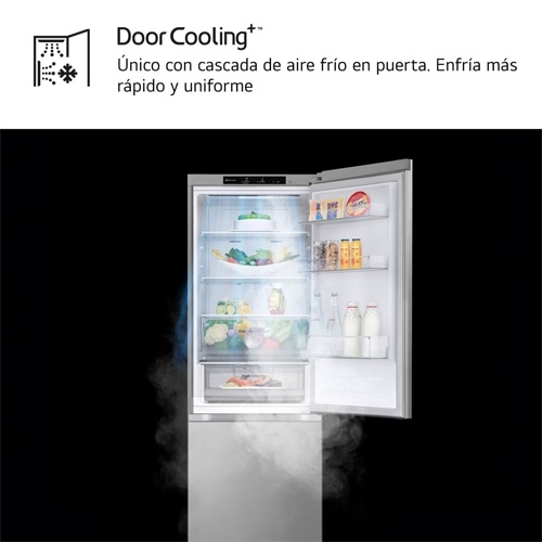 FRIGORIFICO LG GBV3100CPY COMBI INOX 374L 1,86 C