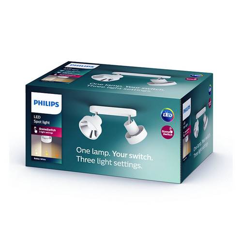 FOCO PHILIPS BUKKO 2X4,3W BLANCO 5060231P0