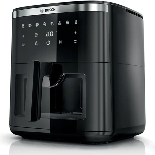 FREIDORA BOSCH MAF671B1 AIRFRYER NEG 1800W SERIE6