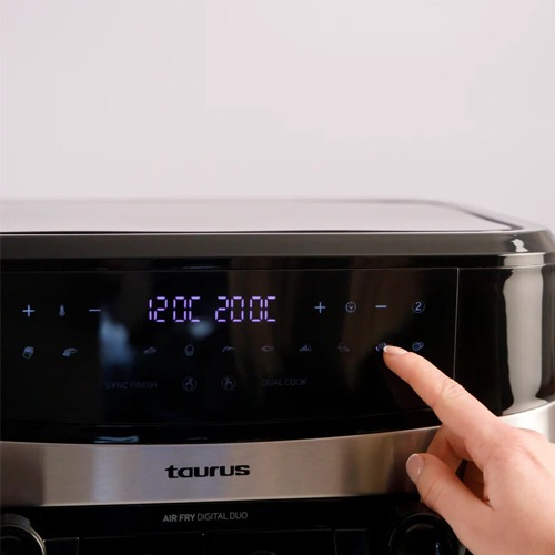 FREIDORA TAURUS AF2600D AIRFRYER DIG DUO 973980000
