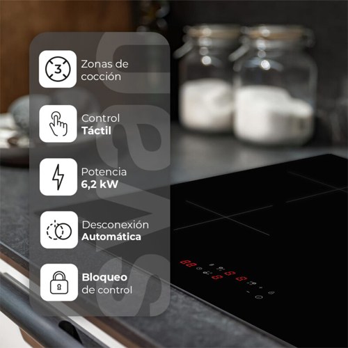 INDUCCION SVAN SI3602B C.NEGRO 3ZNAS