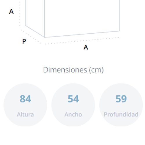 FRIGORIFICO BEKO TSE1524N NF BAJO ENC BL 84CM E