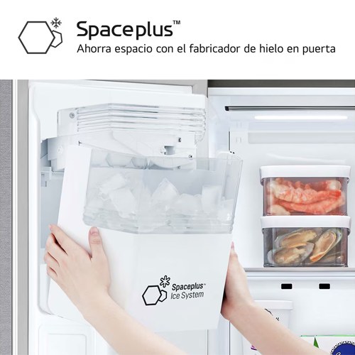 FRIGORIFICO LG GSLE91MBAC SBS ACERO 628L C
