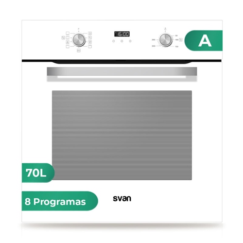 HORNO SVAN SHM8700DCB MULTIF CRISTAL BL A 70L