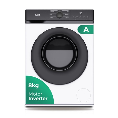 LAVADORA SVAN SL8203AIDV C.FR INVERT 8KG 1200RPM A