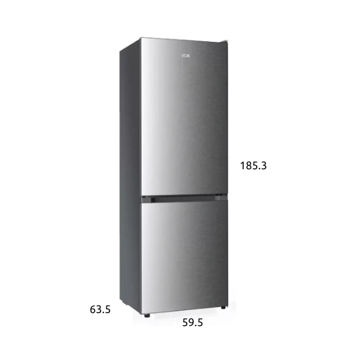 FRIGORIFICO VOK EVR310NEIN COMBI NF INOX 185CM E