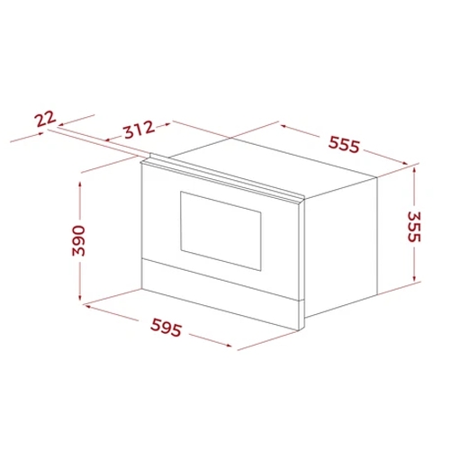 MICROONDAS TEKA MS6220BIS R INOX INTEG 112040007
