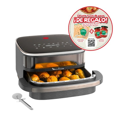 FREIDORA MOULINEX AL402FH0 AIRE PIZZ+CUTTER VENTAN