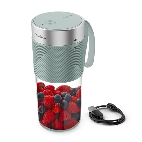 BATIDORA MOULINEX LM1C0410 PORTATIL AZUL 300ML