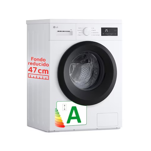 LAVADORA LG F4A10S8NWK VAPOR 8KG 1400RPM A