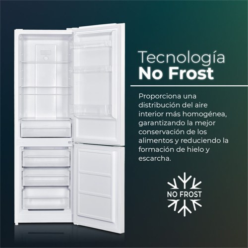 FRIGORIFICO SVAN SC185602ENF COMBI NF BL 186CM E