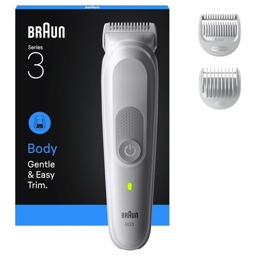 AFEITADORA BRAUN BG3530 GRIS 3 ACCES BODYGROOMER