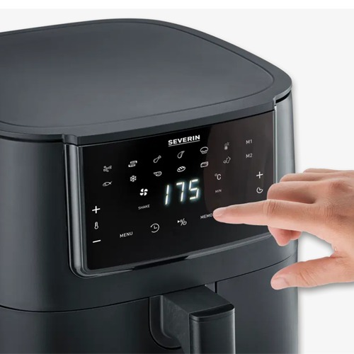 FREIDORA SEVERIN 2462 AIRFRYER CALIENTE 7L NEG