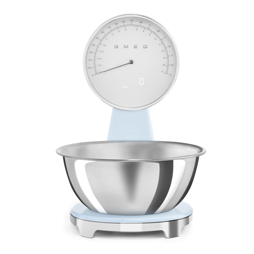 BALANZA SMEG KSF01PBWW COCINA AZUL DIG/ANALO 5KG