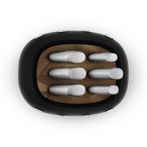 PORTA CUCHILLOS SMEG KBSF02BL NEGRO 6CUCHILLOS