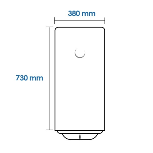 TERMO ELEC ASPES AT5001S VERTICAL 50L BLAN 1500W