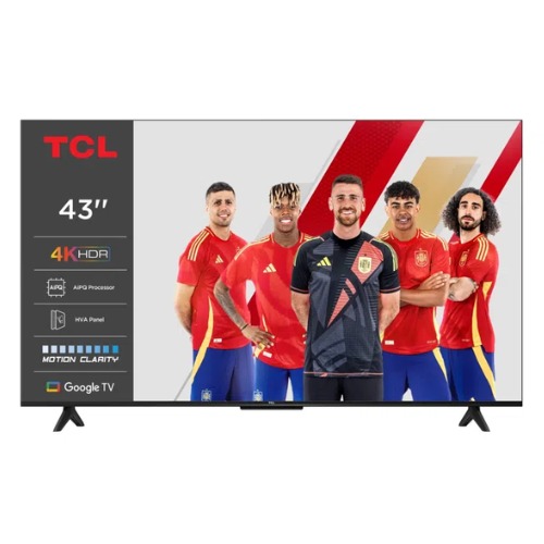 LCD TCL 43P6K SMART TV HDMI 2,1 SIN BISEL METAL F