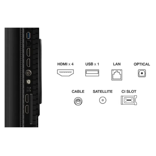 QLED TCL 75P8K HIFI PANEL HVA F