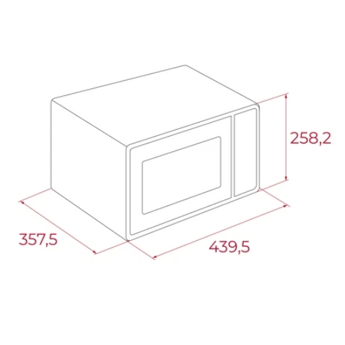 MICROONDAS TEKA MWFS20WH BL IND 20L 112280006