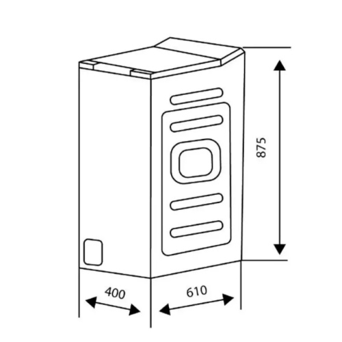 LAVADORA ASPES ALCS8301AI C.SUP 8KG 1300R VAPOR A