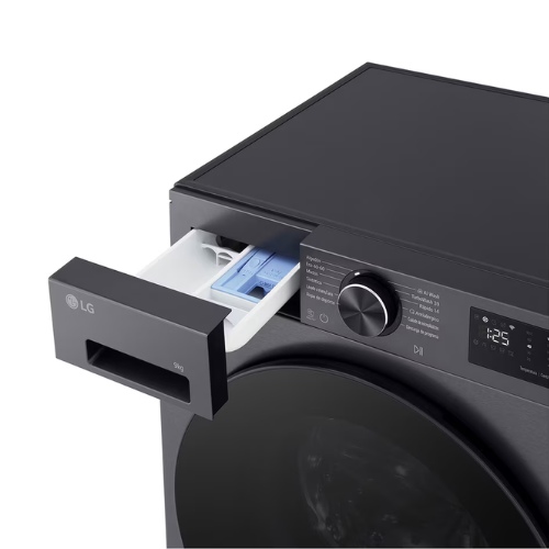 LAVADORA LG F4X5009TBB INTELIG 9KG GRAFITO A 1400R