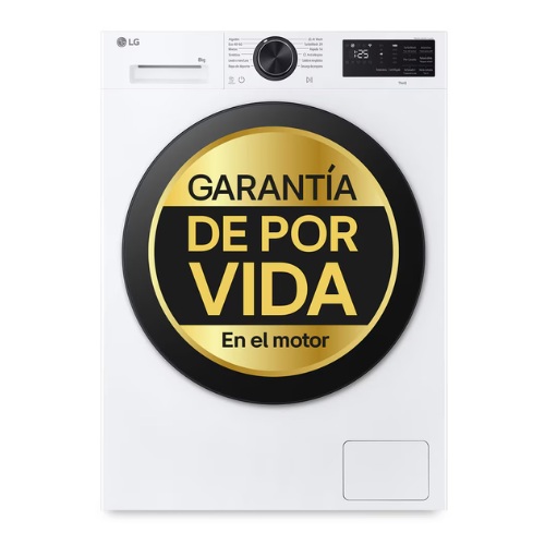 LAVADORA LG F2X50S8TLB FONDO ESP BL 8KG 12000RPM A