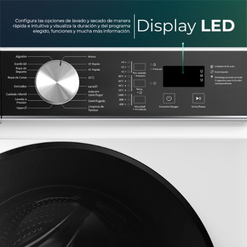 LAVADORA SVAN SL9404AIDV CF BL 9KG 1400RPM A