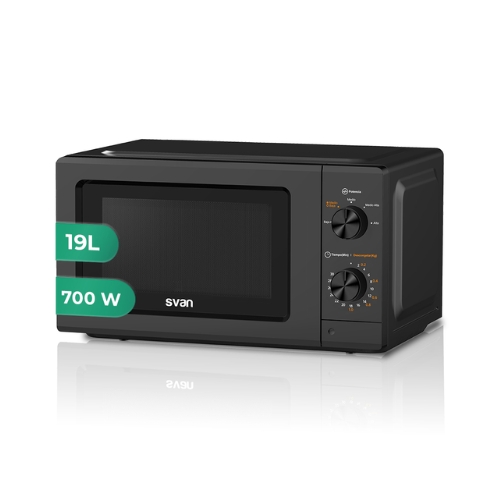 MICROONDAS SVAN SMW19700N INDEP NEG 19L 700W MANUA