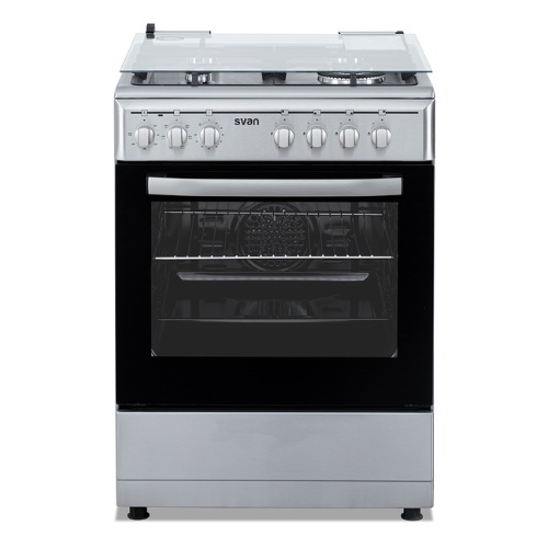 COCINA SVAN SKMW4601X MIXTA GAS BUT INOX 4ZNAS A