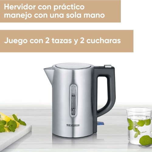 HERVIDOR SEVERIN 3647 MINI VIAJE INOX