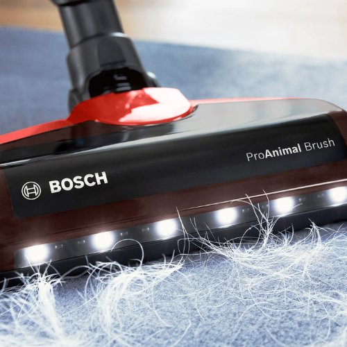 ASPIRADORA BOSCH BCS711PET ESCOBA SIN CABLE ROJO