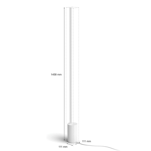 SOBREMESA PHILIPS HUE GRADIENT SIGNE WHITE
