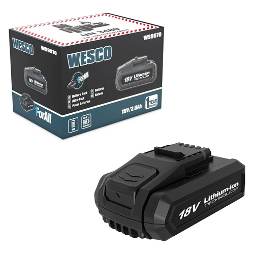 BATERIA WESCO WS9970 18V 2,0AH