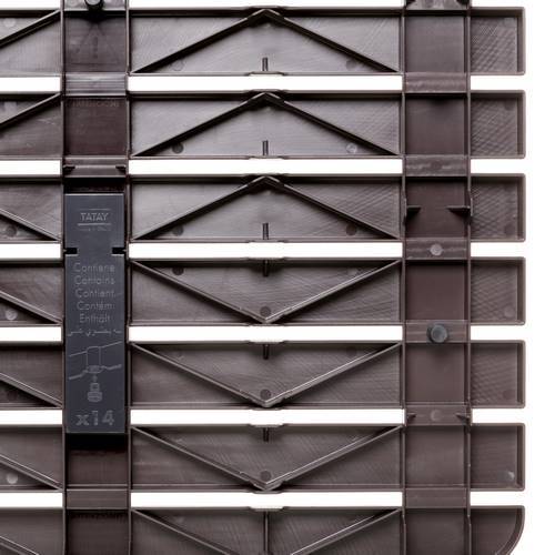 TARIMA TATAY DUCHA 55X55 OSCURA 55300