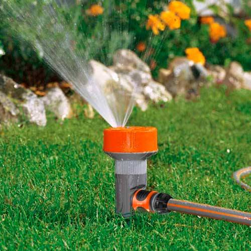 SET ASPERSOR GARDENA 02067-46 TWIST 4-TOBERAS