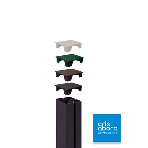 TAPA POSTE NORTENE TAP ALUPOST BLANC 2013921