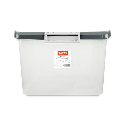 CAJA TATAY MULTIUSOS 35L GRIS 11500.22