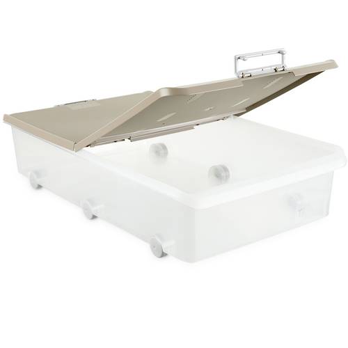 CAJA TATAY BAJO CAMA 63L RUEDAS TAUP 11511
