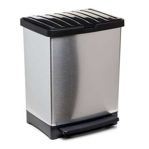 CUBO TATAY PEDAL 10201.00 25L TREND METALIZADO