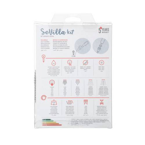 KIT DUCHA TATAY SOPORTE SEVILLA CROMO 33855.20