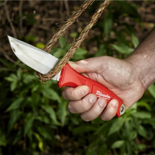 CUCHILLO MILWAUKEE HOJA FIJA ACERO INOX 4932464828