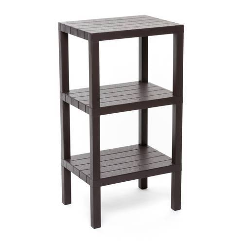 ESTANTERIA TATAY LOMBOK RECT 3 ALT MARRON 44812.00