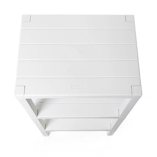 ESTANTERIA TATAY LOMBOK RECT 3 ALT BLANCA 44812.01