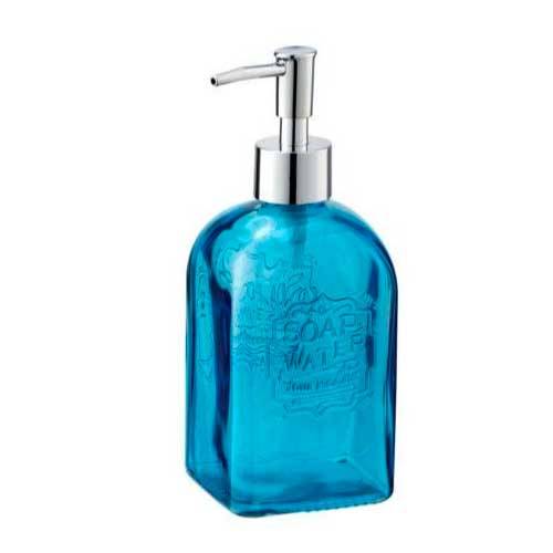 DISPENSADOR GEL WENKO 23614 VETRO AZUL