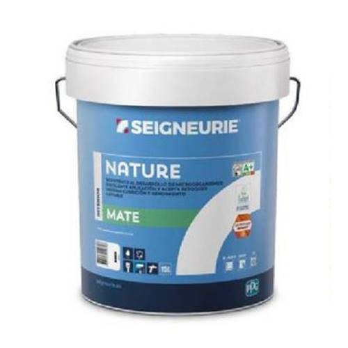 PINTURA SEIGNEURIE NATURE MATE 15L BLANCA