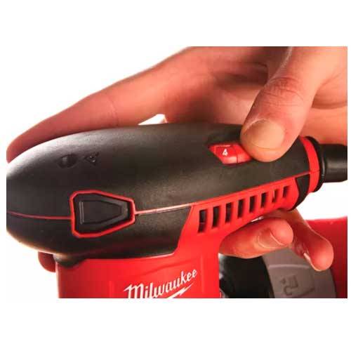 LIJADORA ROTORBITAL MILWAUKEE ROS125E 300W
