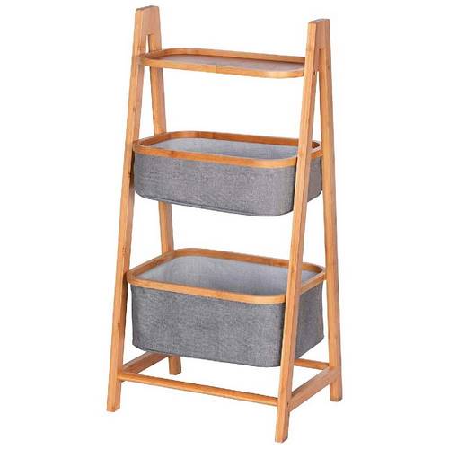 ESTANTERIA WENKO 62216 BAHARI BAMBU 2-CESTAS