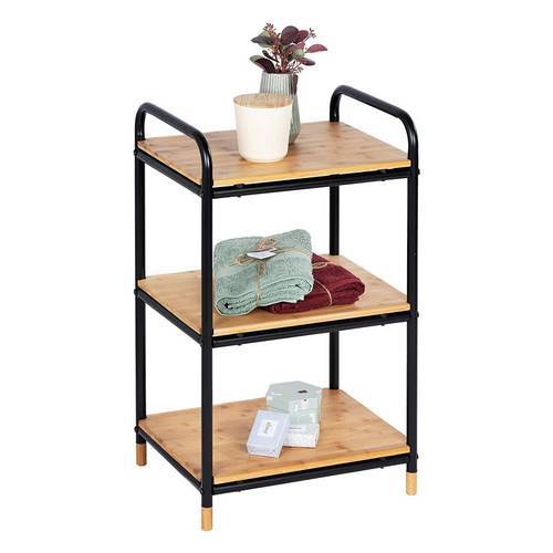 ESTANTERIA WENKO 50702 LOFT 3-ALTURAS MARRON/NEGR